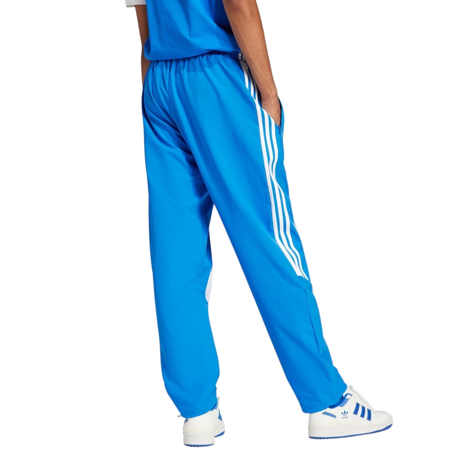 adidas Adicolor Teamgeist Track Tracksuit Bottoms Asia Sizing 'Blue White' JP1120