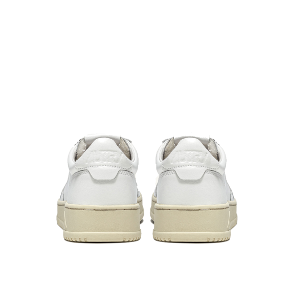 Autry Medalist Low Leather 'White' AULM-LL15