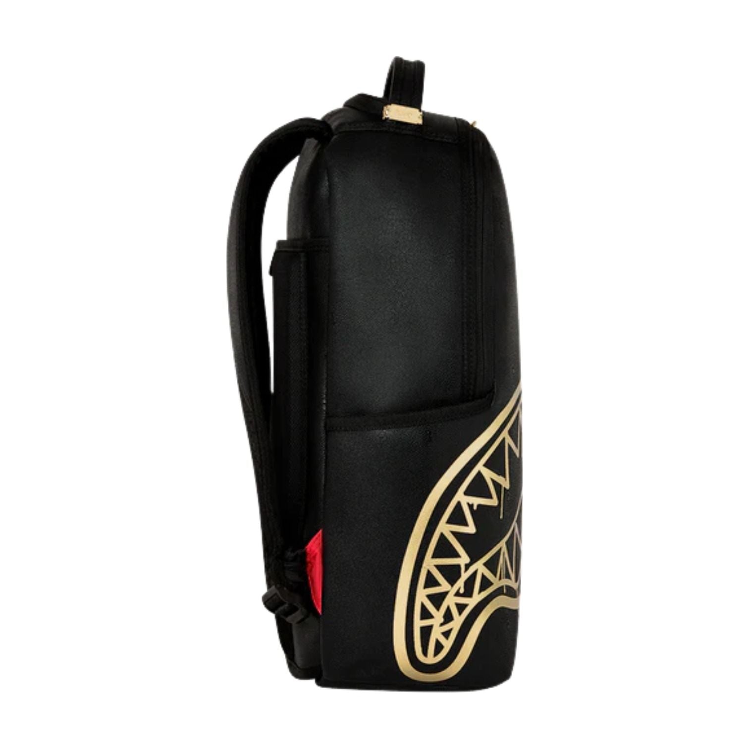 Sprayground Gold Fang Backpack 'Black Gold' B8822