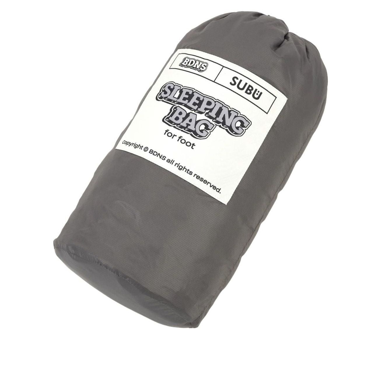 SUBU x BDNS Sleeping Bag Packable Sandal 'Grey' BD-12