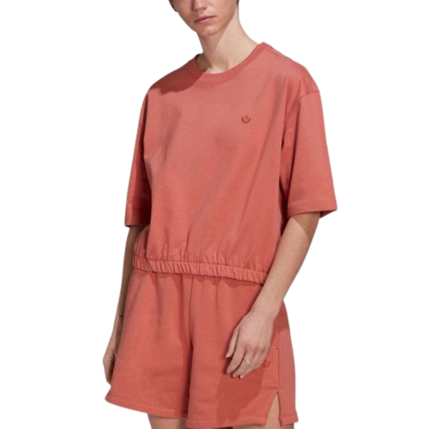 (WMNS) adidas Adicolor Contempo T-Shirt Asia Sizing 'Red' HM1794