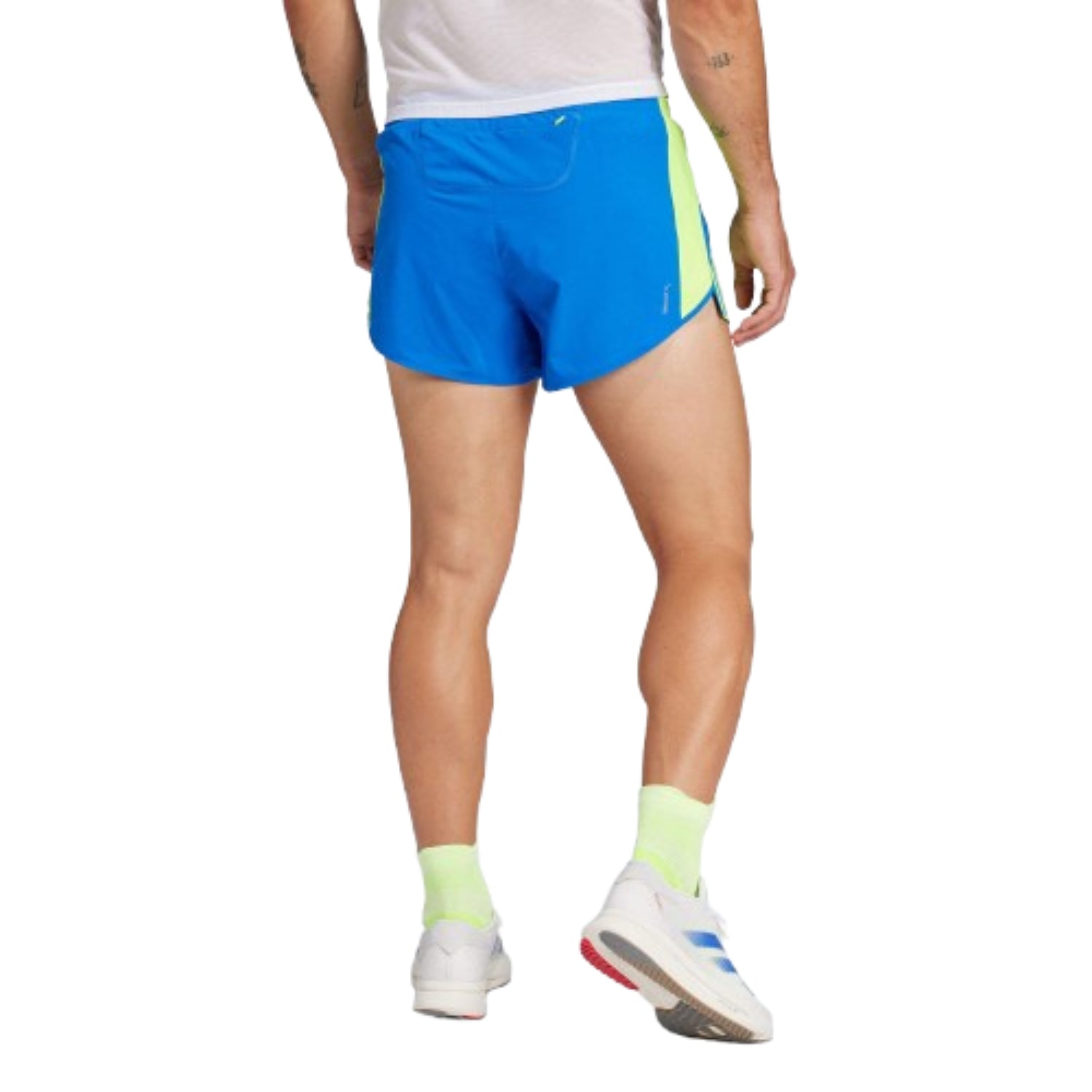 adidas Adizero Retro Running Shorts Asia Sizing 'Blue' JD7312