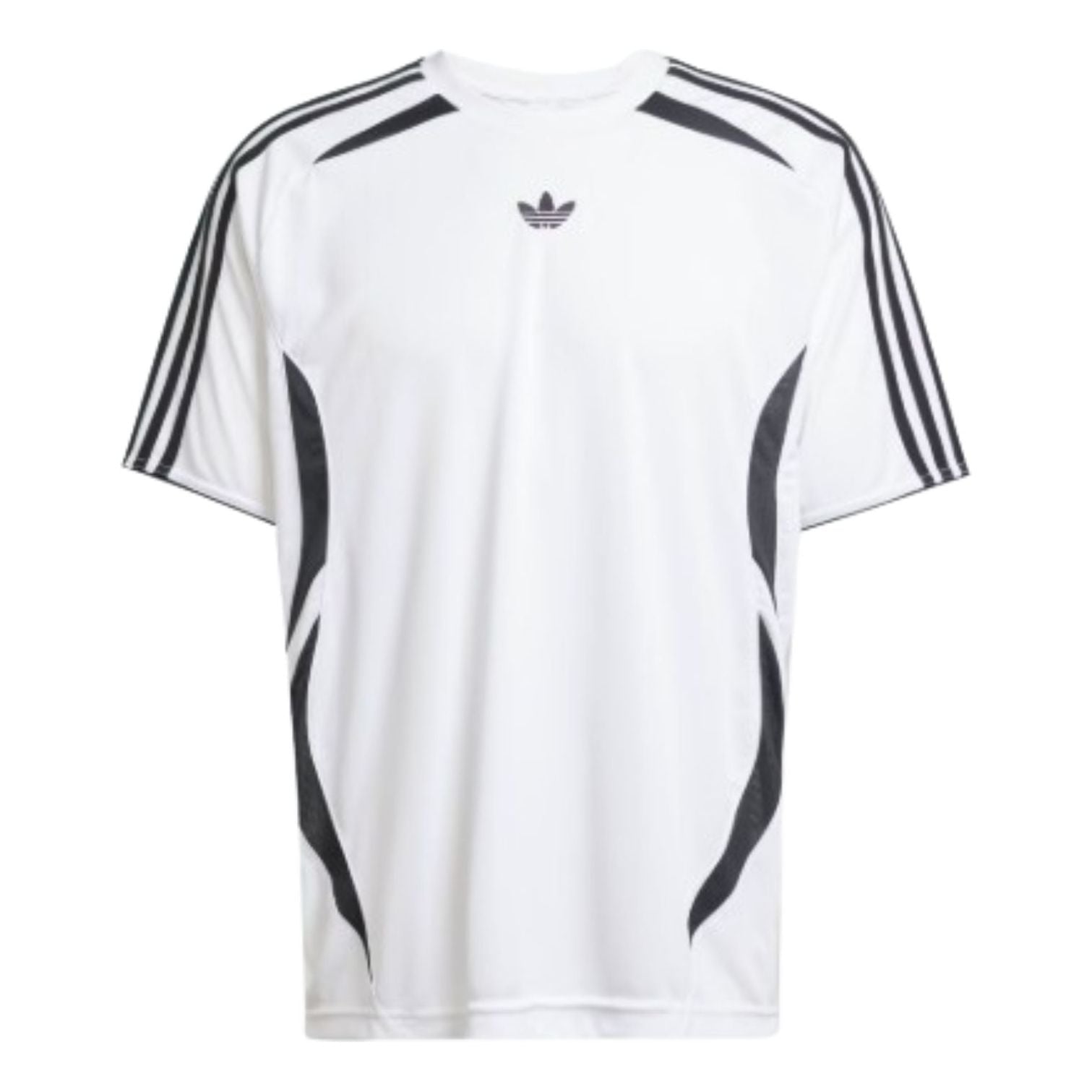 adidas Adicolor Teamgeist T-Shirt Asia Sizing 'White Black' JP1113