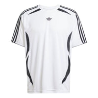 adidas Adicolor Teamgeist T-Shirt Asia Sizing 'White Black' JP1113