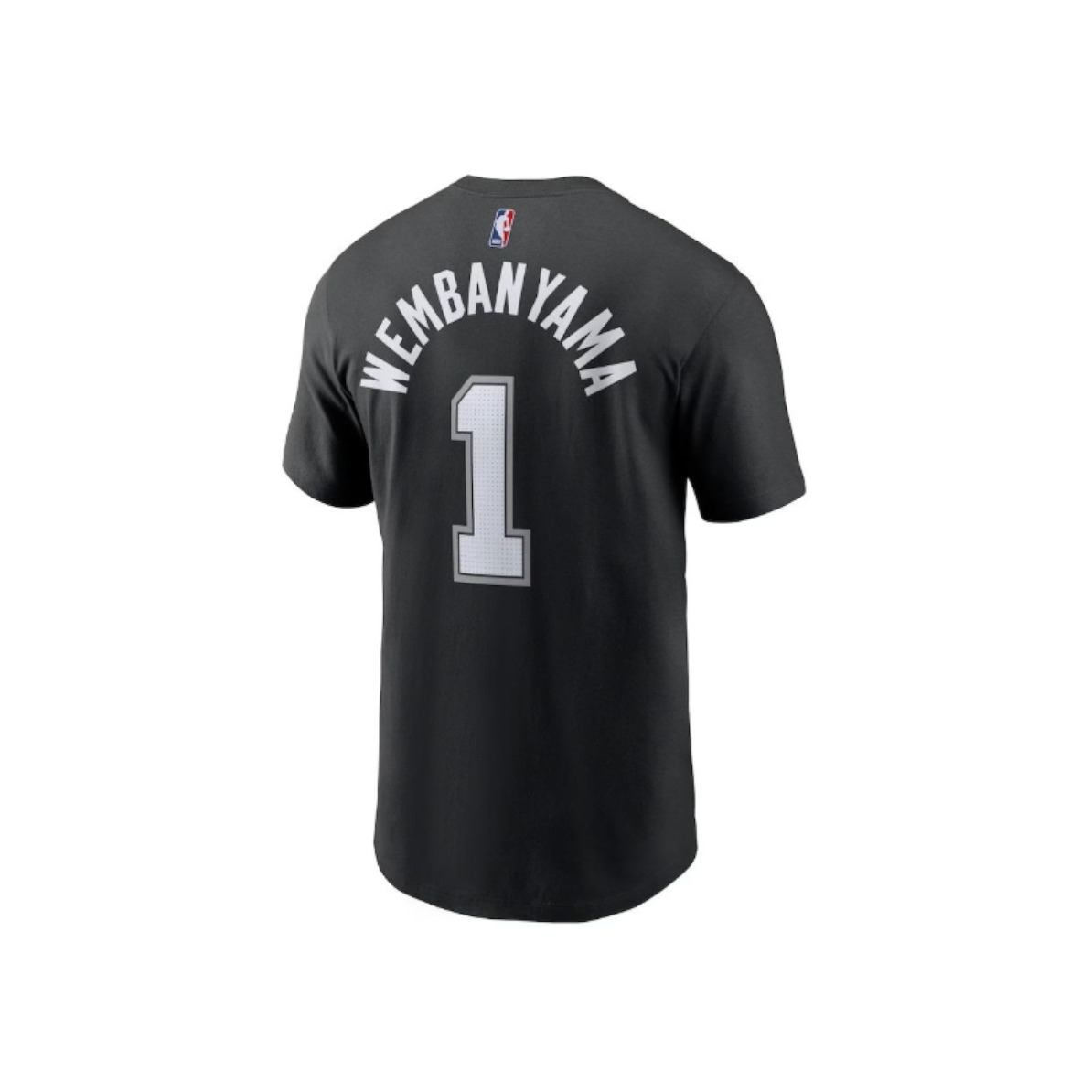 Nike Icon 2022/23 Name & Number T-Shirt 'Black - San Antonio Spurs Victor Wembanyama' 200297133