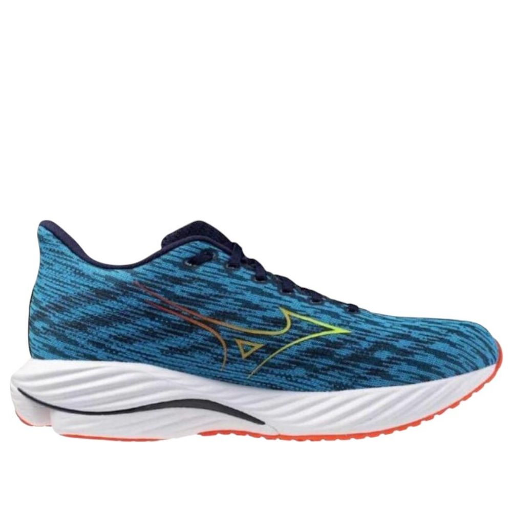 Mizuno Wave Rider 28 SW 'Blue Light Green Red' J1GC240456