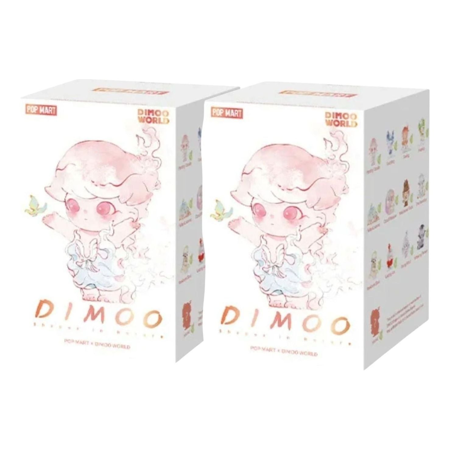 Pop Mart Dimoo Shapes in Nature Figures Sealed Case (2 Blind Boxes) PPMT-2507-0011-901616699