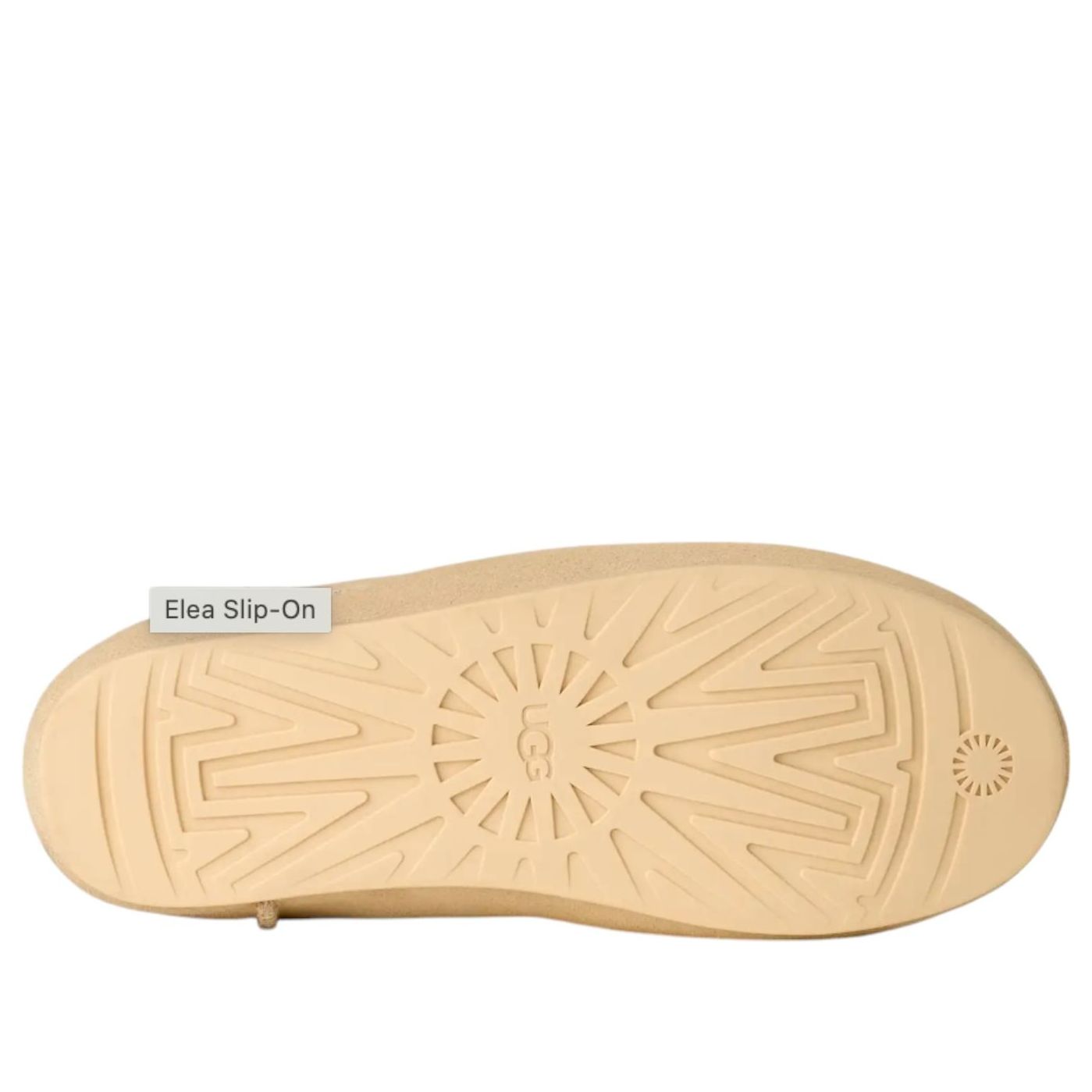 (WMNS) UGG elea Slip-On Slippers 'Pale Buttercup' 1171390-PBT