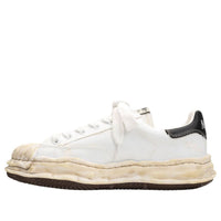 Maison MIHARA YASUHIRO BLAKEY OG Sole Film Attached Canvas Low 'White' A15FW727-WHITE