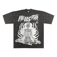 Hellstar Studios Inner Peace T-Shirt 'Black' 09357-1FW2404HSIPTB-BLAC