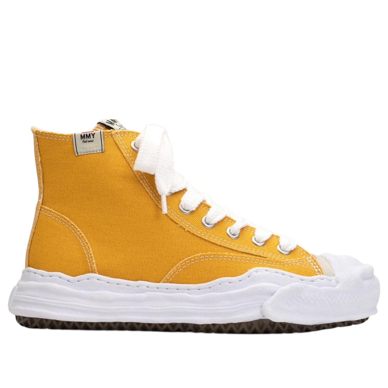 Maison MIHARA YASUHIRO Hank OG Sole Canvas High-top 'Yellow' A05FW701-YELLOW