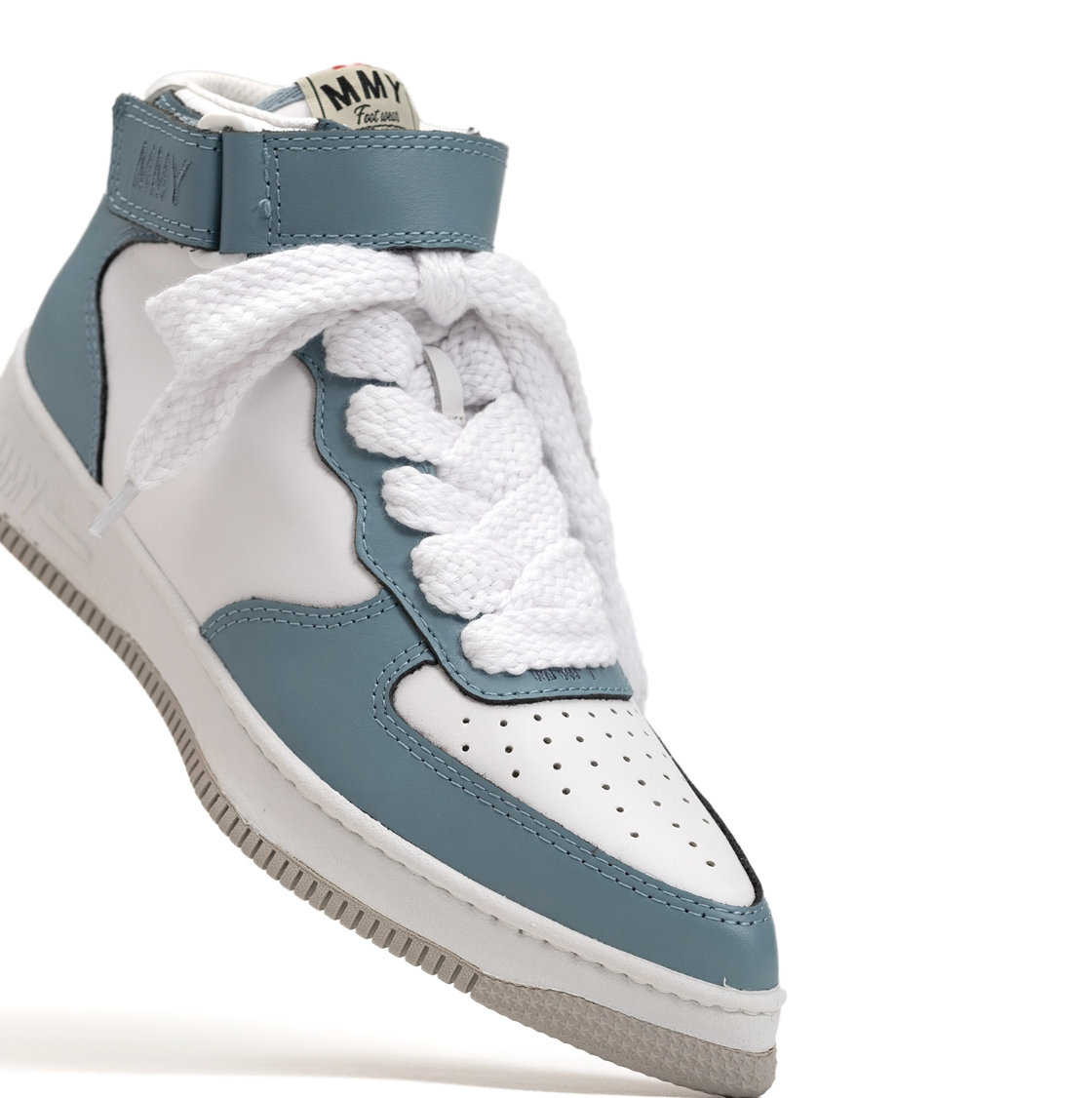 Maison MIHARA YASUHIRO ROSYOG Sole Leather High-top Sneaker 'Light Blue' B09FW703-LGTBLU