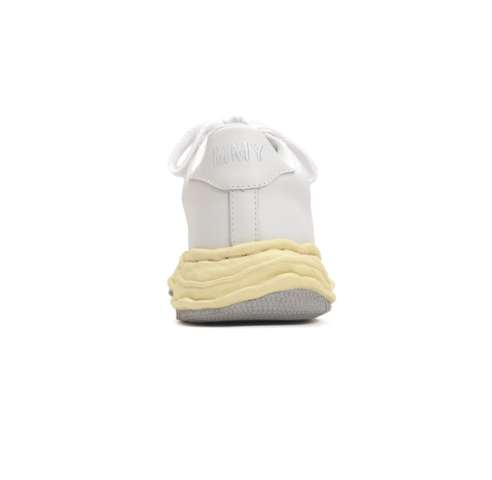 Maison MIHARA YASUHIRO WAYNE VL OG Sole Leather Low-top Sneaker 'White' A09FW730-WHT