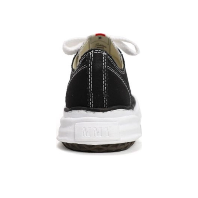 Maison MIHARA YASUHIRO PETERSON OG Sole Canvas Low 'Black' A01FW702-BLK