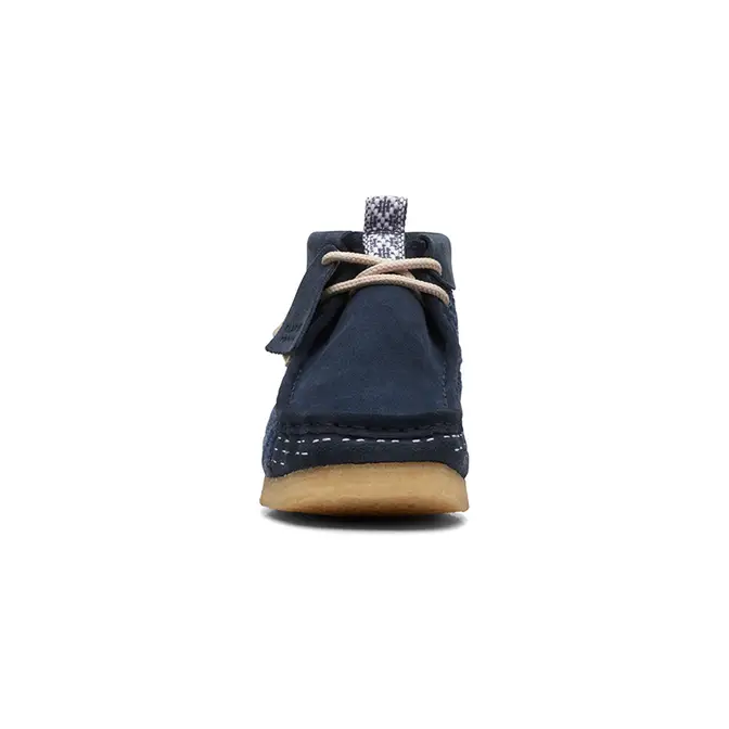 Clarks Wallabee Boots 'Navy Shashiko' 26169152