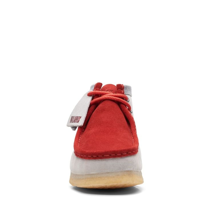 Clarks Wallabee Boots VCY 'Red Grey' 26165076