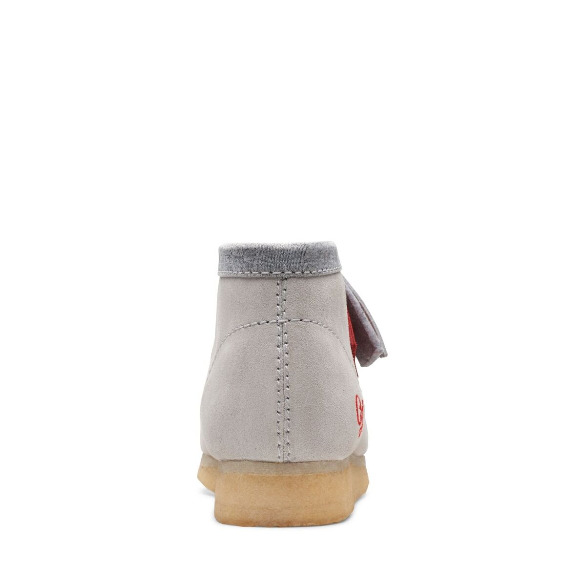 Clarks Wallabee Boots VCY 'Red Grey' 26165076
