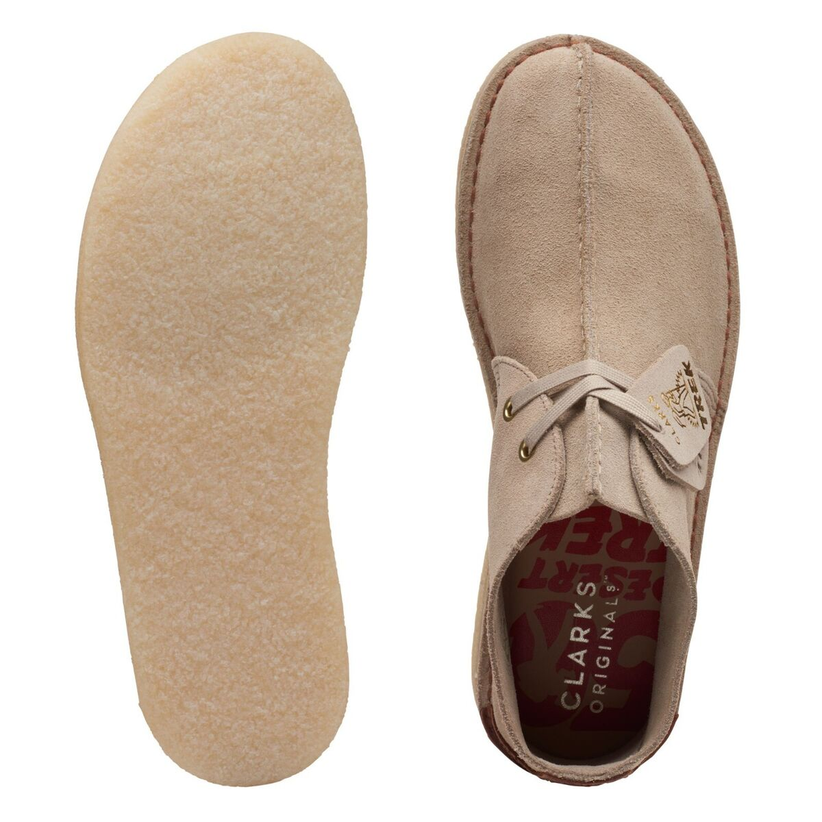 Clarks Trek Hi 50th Anniversary Suede 'Sand' 26169535