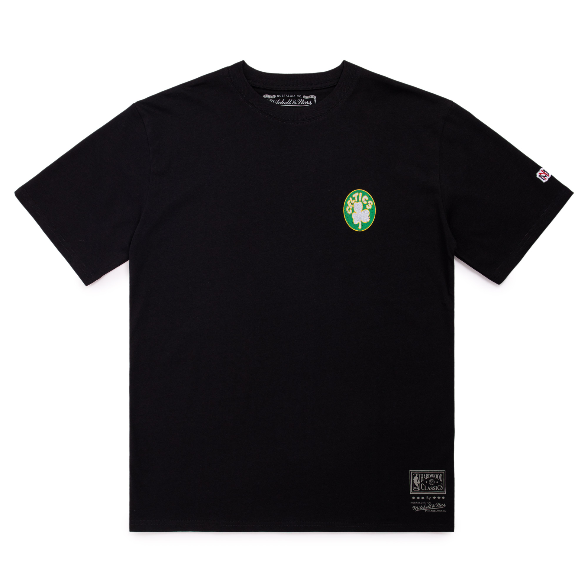 Mitchell & Ness NBA Big Box Boston Celtics T-Shirt 'Black' MNTS041BC