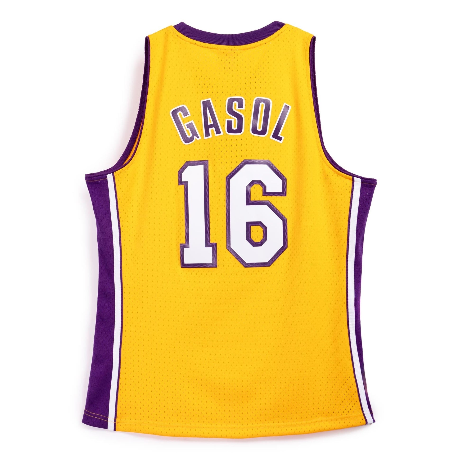 Mitchell & Ness NBA Swingman Los Angeles Lakers Gold 09-10 Jersey 'Pau Gasol' SMJY7609-LAL09PGALTGD