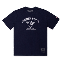 Mitchell & Ness Monotone Golden State Warriors T-Shirt 'Navy' MNTS040GSW