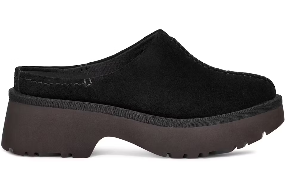 (WMNS) UGG New Heights Clog 'Black' 1152731-BLK