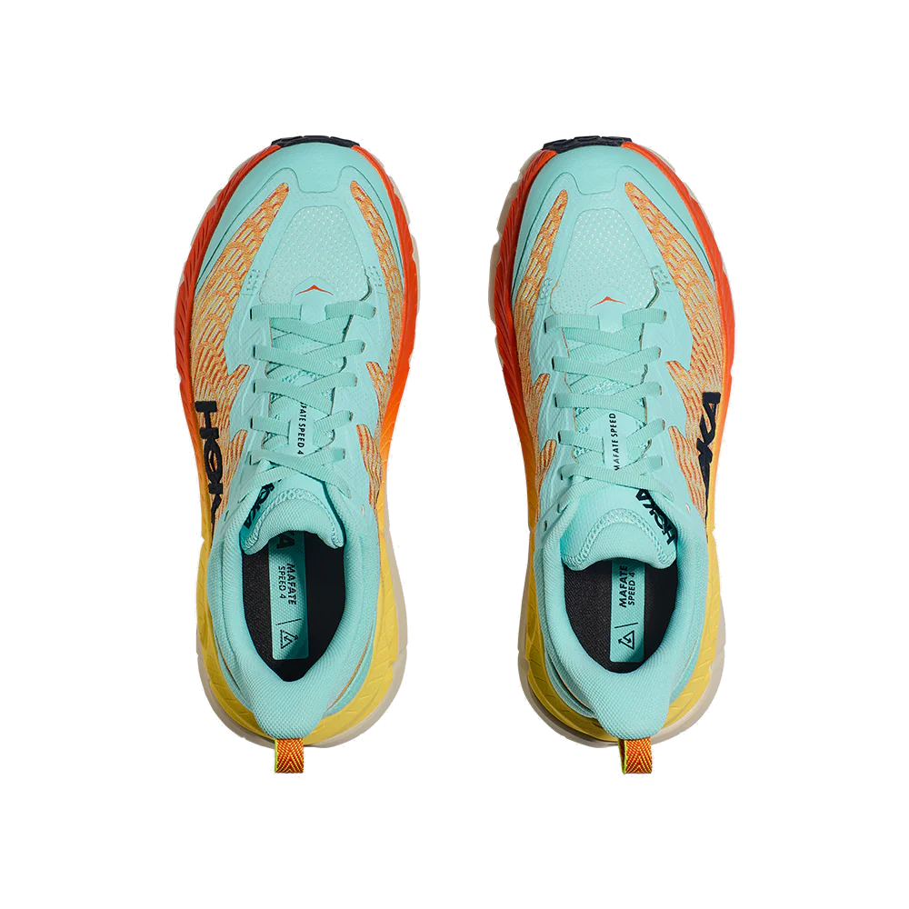 (WMNS) HOKA ONE ONE Mafate Speed 4 'Green Teal' 1131056-CBT