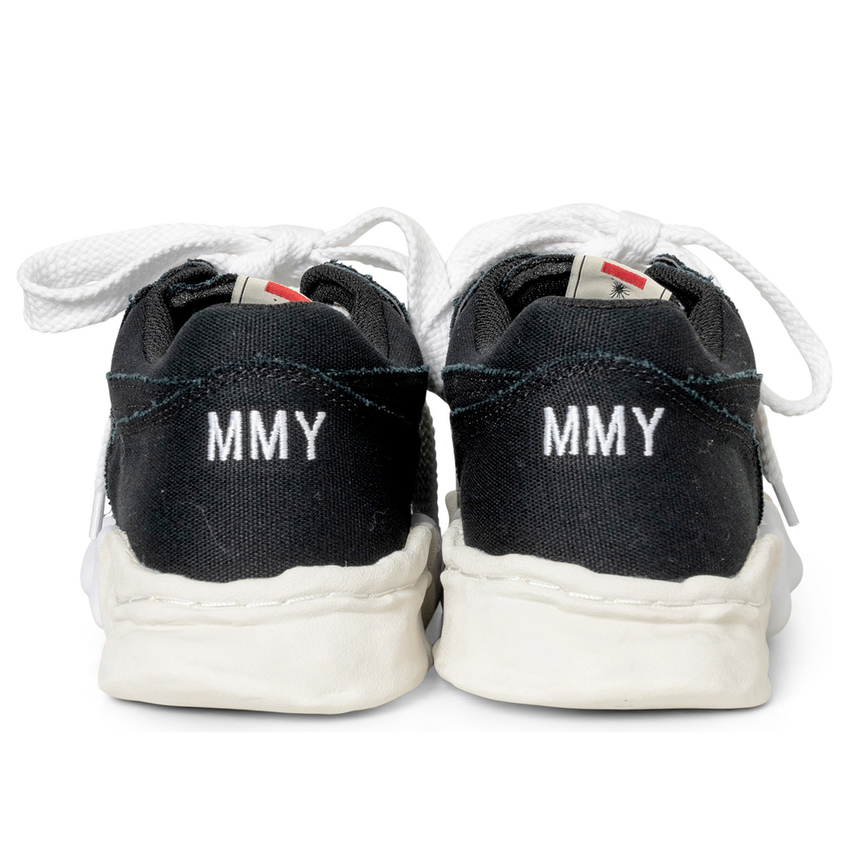 Maison MIHARA YASUHIRO Parker OG Sole Canvas Low 'Black' A08FW704-BLACK