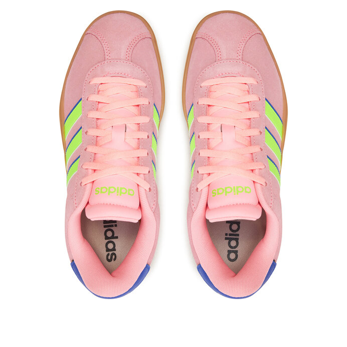 (WMNS) adidas VL Court Bold 'Pink Spark Lucid Lemon' IH8089