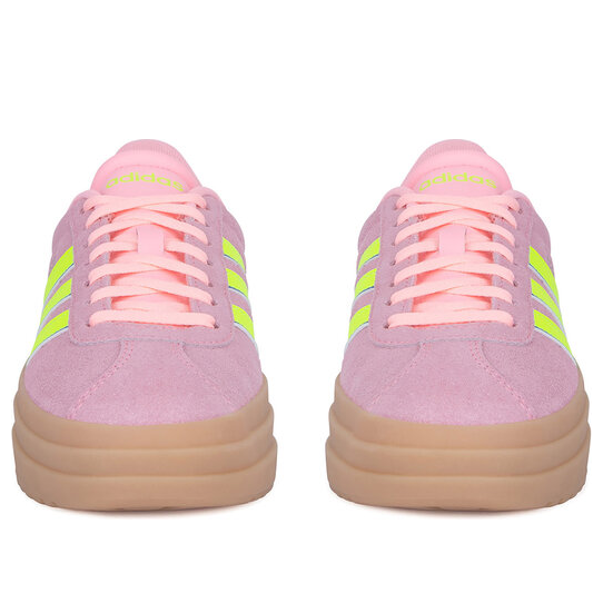 (WMNS) adidas VL Court Bold 'Pink Spark Lucid Lemon' IH8089