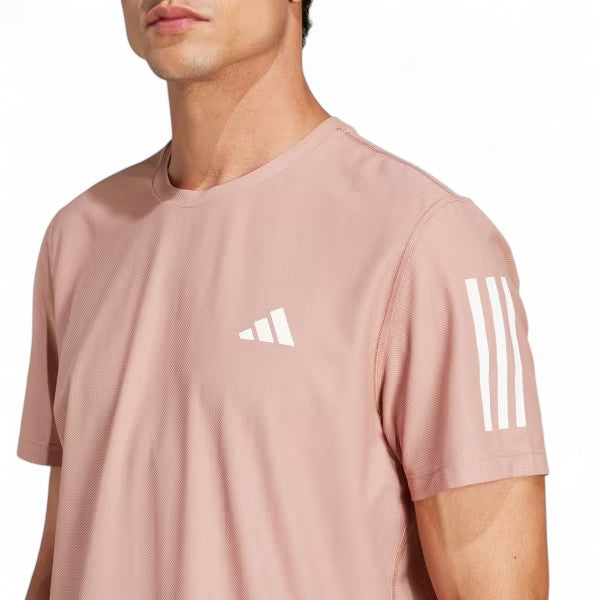 adidas Own the Run T-Shirt Asia Sizing 'Pink' JC9792