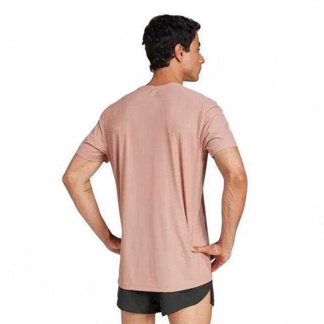 adidas Own the Run T-Shirt Asia Sizing 'Pink' JC9792