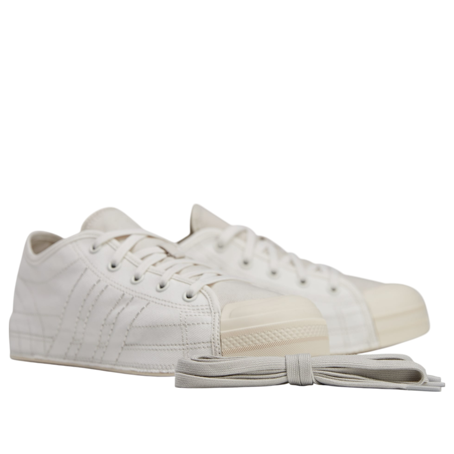 adidas x Y-3 Nizza Low 'Core White Talc Wonder White' JQ2456