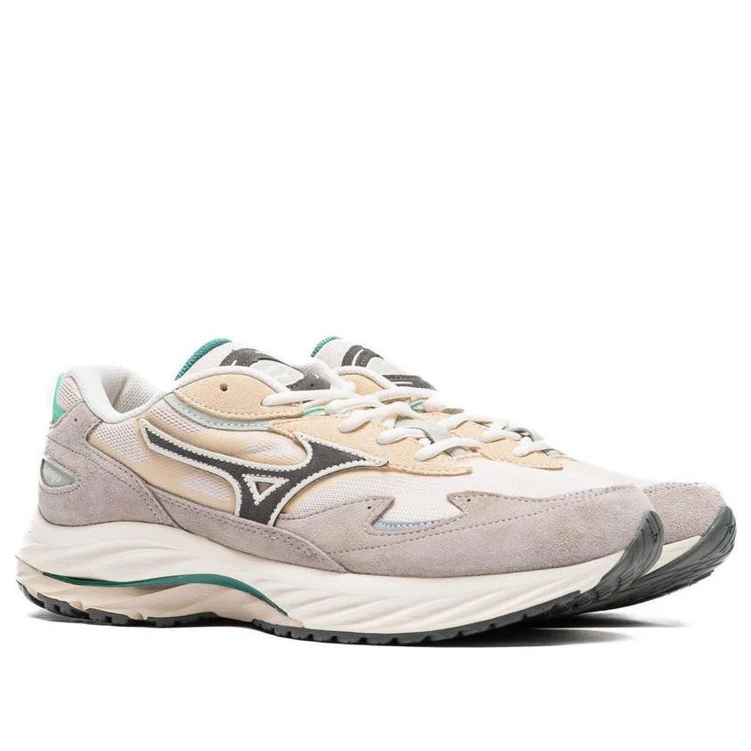 MIZUNO Wave Rider B 'Light Beige Dark Grey Mint Green' D1GA330916