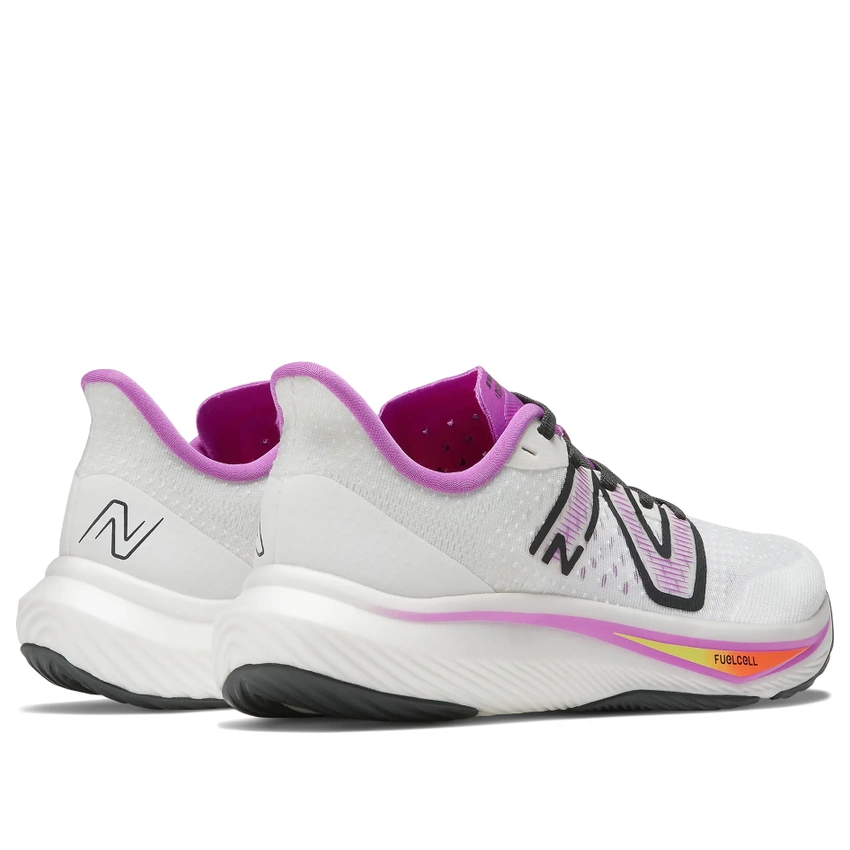 (WMNS) New Balance FuelCell Rebel V3 D Wide 'White Violet' WFCXCW3