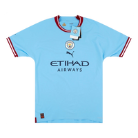 Puma Manchester City 22/23 Player Issue Home Jersey 'Blue' 765706-01