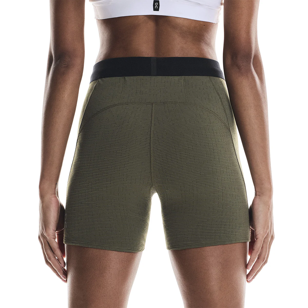 (WMNS) On Running x Pleasures x The Loop Short Tights 'Olive' 1WF10600153