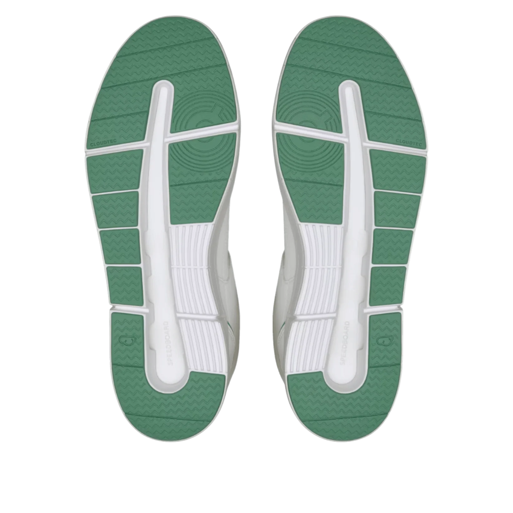 On Running The Roger Clubhouse Mid 'White Green' 3MD11140840