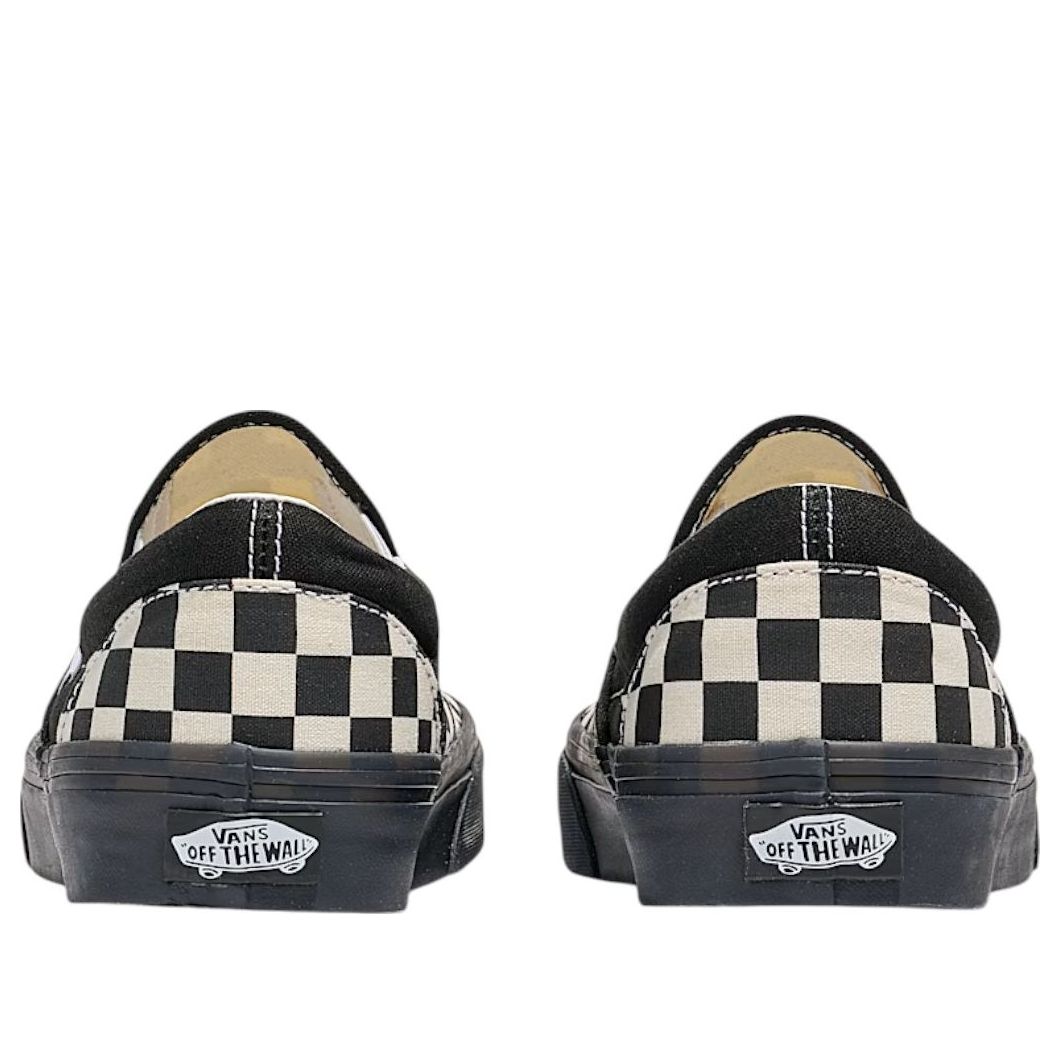 Vans Classic Slip-On Checkerboard 'Black White Black Midsole' VN000D5PYB2