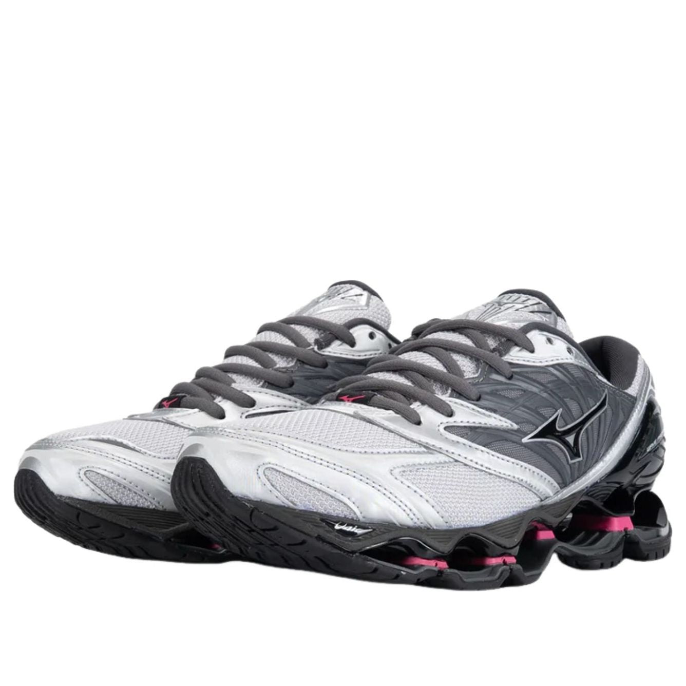 Mizuno Wave Prophecy LS 'Silver Dark Grey Pink' D1GA333708