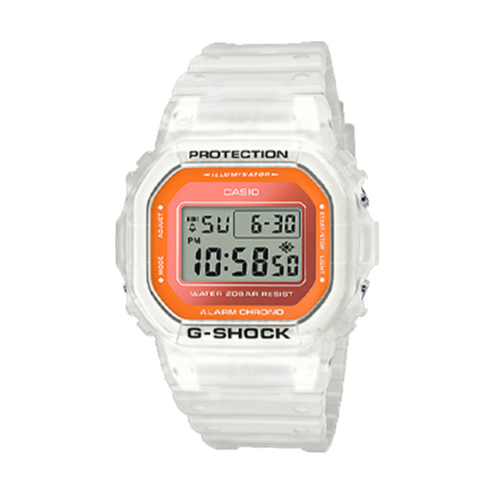 CASIO G-Shock Square 'White' DW-5600LS-7P