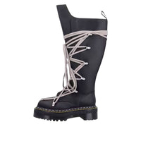 (WMNS) Dr. Martens 1460 DRKSHDW Quad Sole Pentalace Boot 'Rick Owens Black' DW02E6811-0001-09