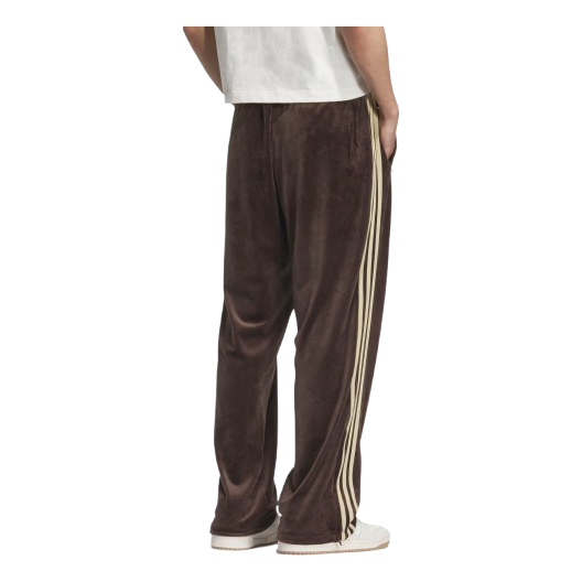 adidas FB TP Velour Track Pants 'Dark Brown' KD9384