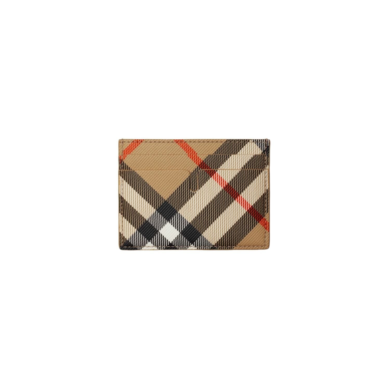 Burberry 26 Check Cards Holder 'Sand' 8091914