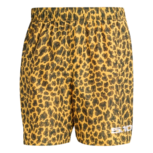 adidas Five Ten Logo Line Shorts 'Preloved Yellow Preloved Bronze Black' JZ7910