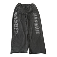 Travis Scott Tour Sweatpants 'Washed Mineral Dye Black' TSML-PL10