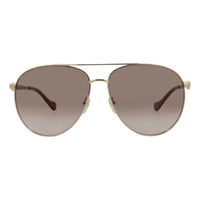 Gucci Aviator-Frame Metal Sunglasses 'Gold Brown' GG1088S-30012964-002