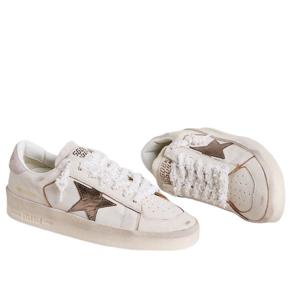 (WMNS) Golden Goose Stardan 'White Metallic Silver' GWF00128-F007276-82942