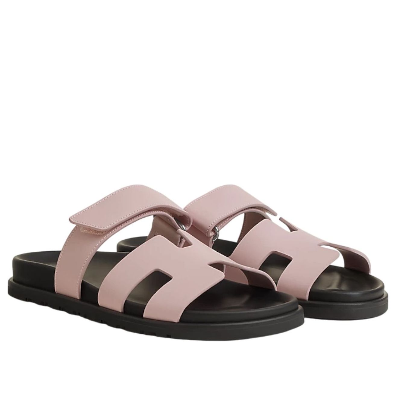 (WMNS) HERMES Chypre Sandals 'Pink Calfskin' H222299Z-CG3