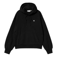 (WMNS) Carhartt WIP Hooded Casey Sweatshirt 'Black Silver' I032644-0M4-XX